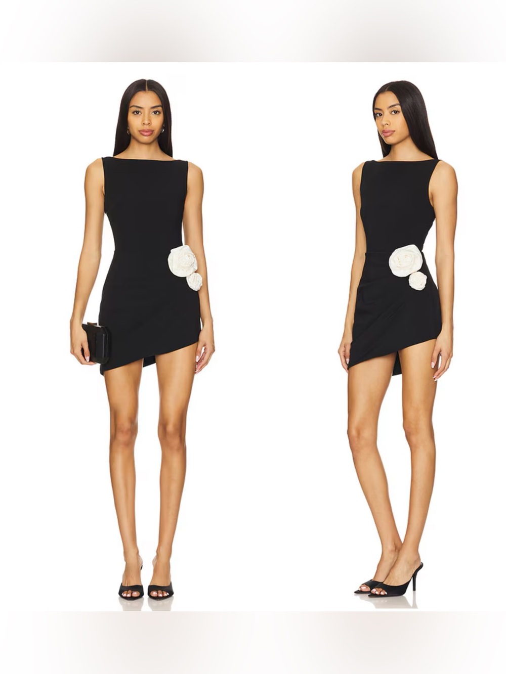 NWT Lovers and Friends Maggie Mini Dress in Black
